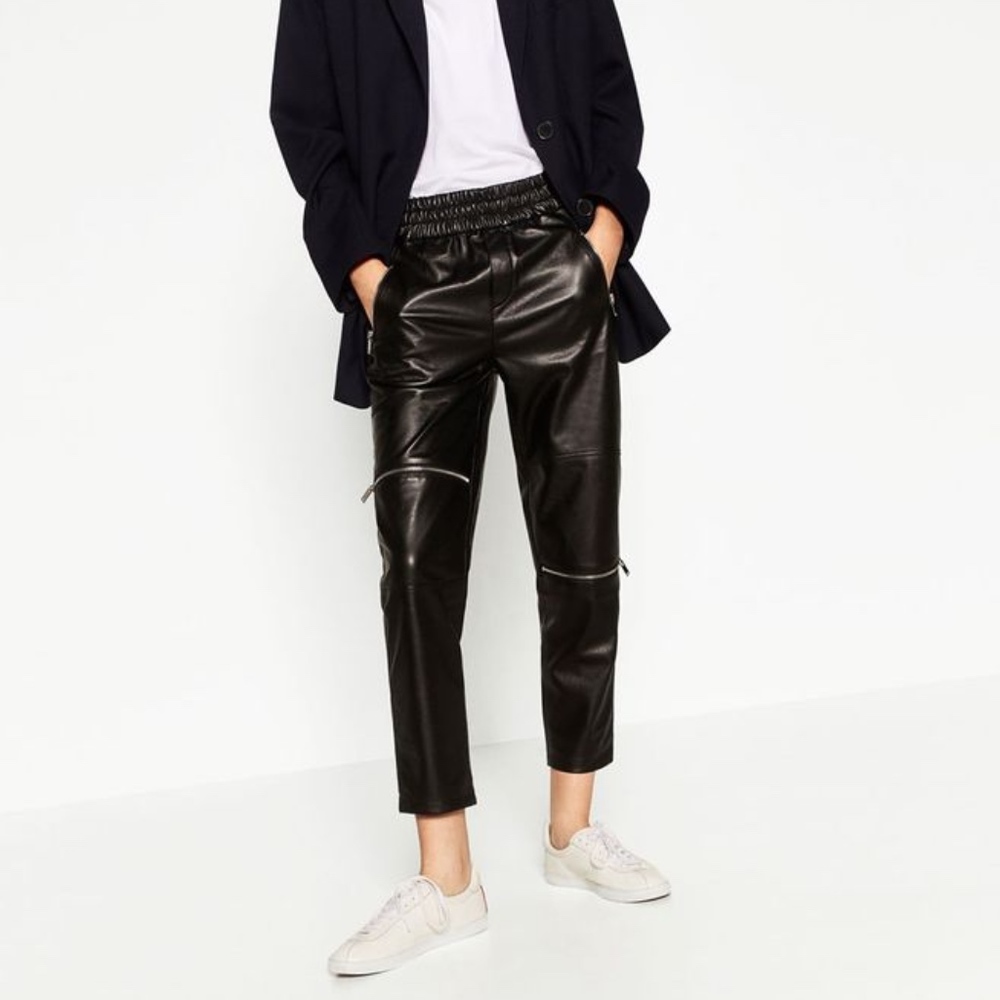 ZARA Jogging Trousers with Zips
